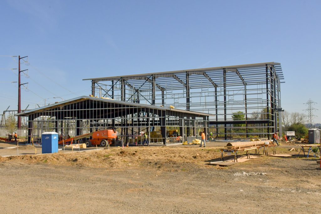 PGE Sherwood Training Center Pre-engineered Structure